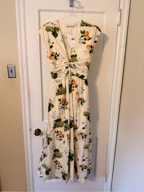 Abercrombie & Fitch Dresses & Skirts - Abercrombie & Fitch Fruit Print Maxi Dress with twist detail